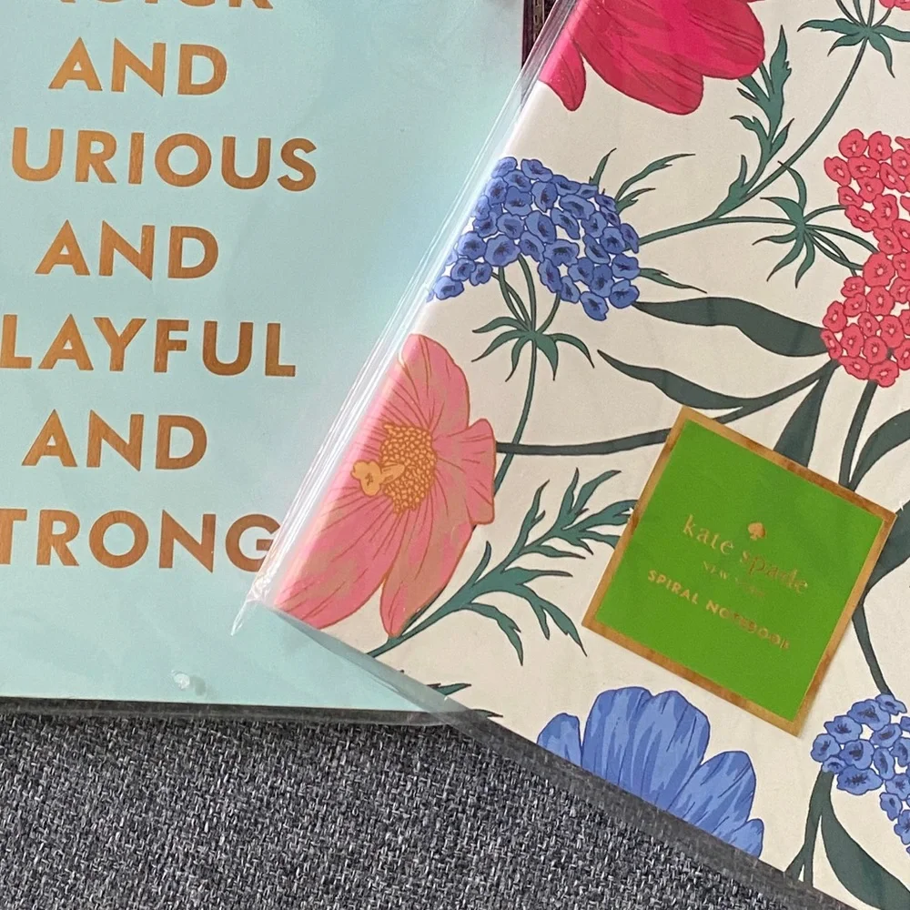 KATE SPADE Printed Spiral Notebook - Set of 2